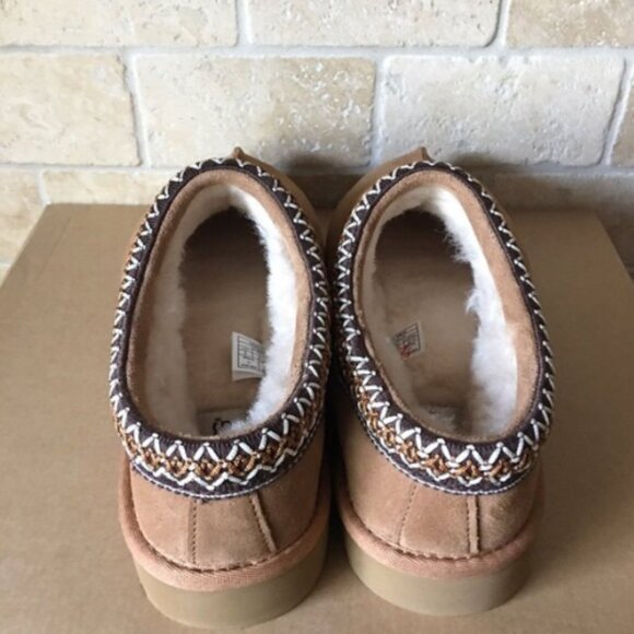 UGG Australia Tasman Chestnut Suede Slipper - Picture 2 of 6